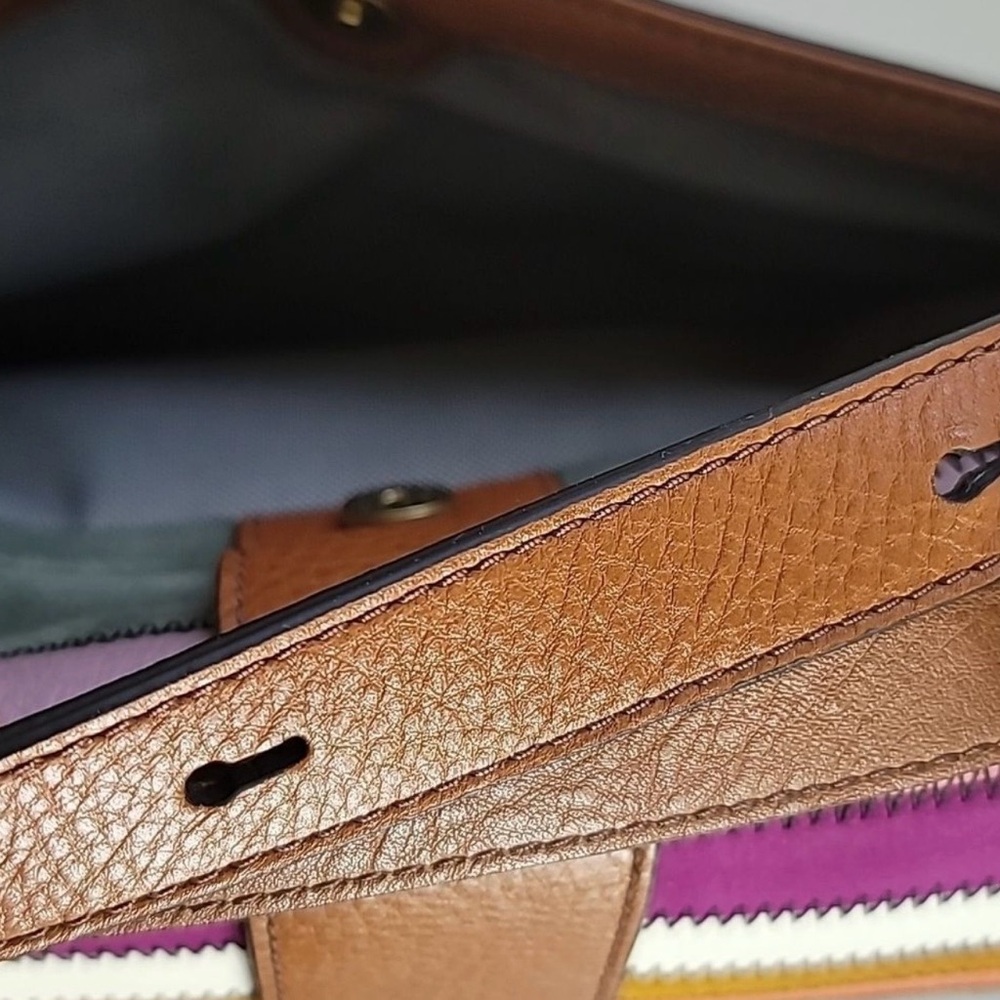Fossil Multicolor Striped Crossbody Bag - Picture 6 of 12